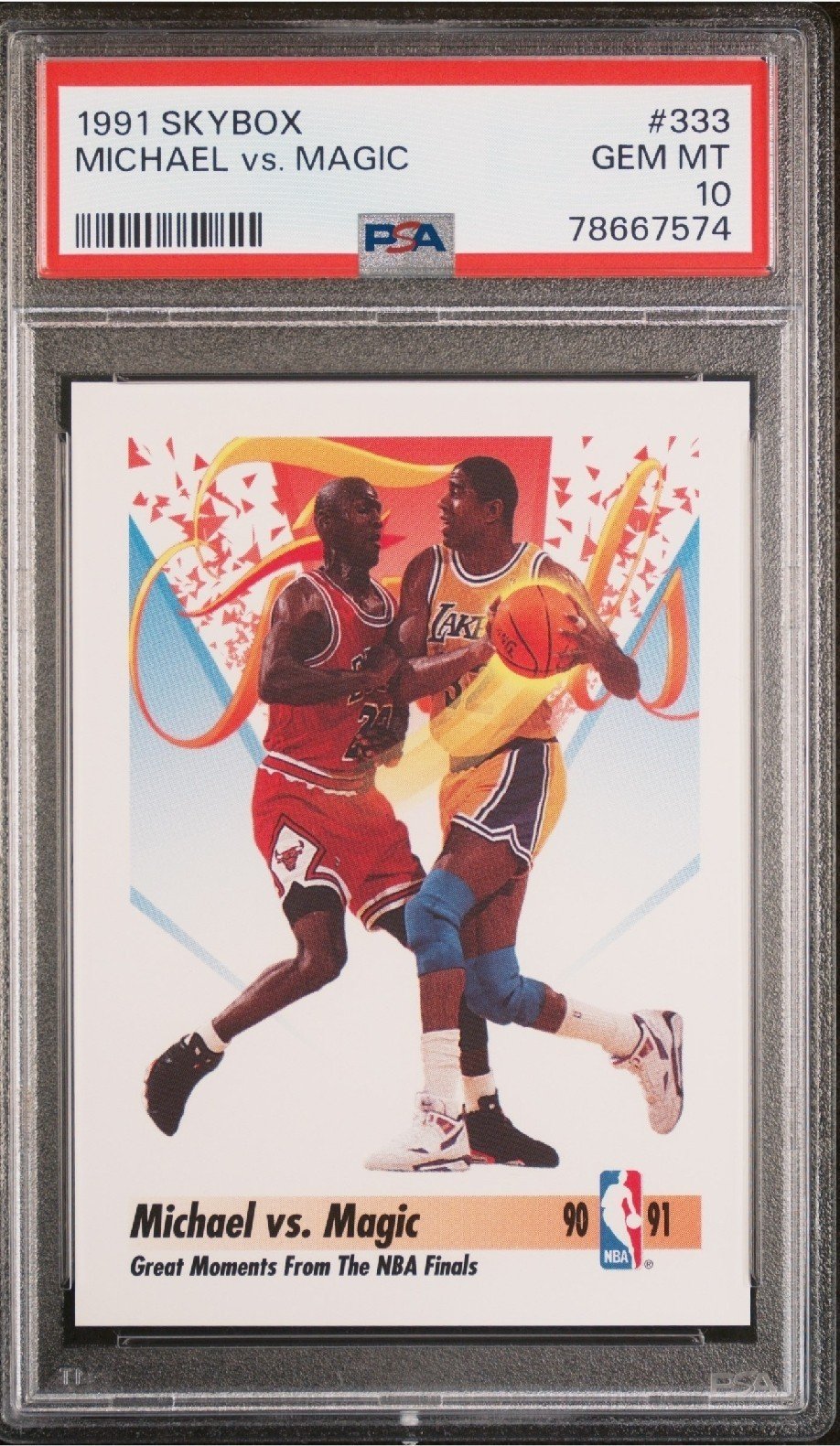 1991 Skybox Michael vs. Magic #333