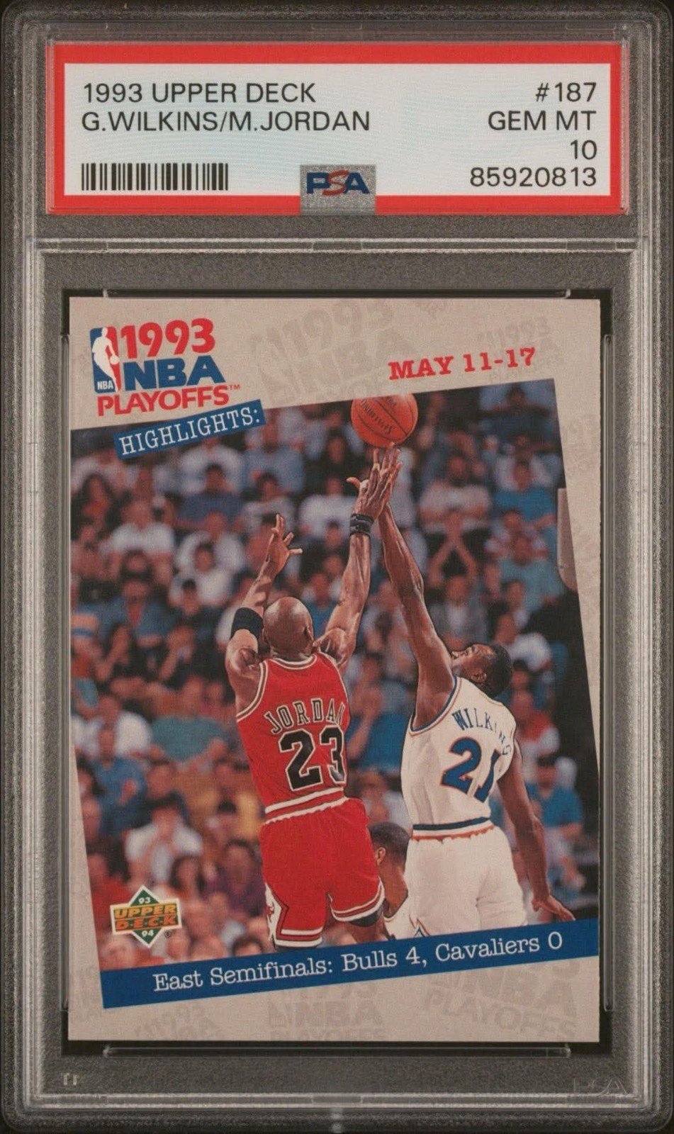 1993 Upper Deck All-NBA Michael Jordan #AN 15