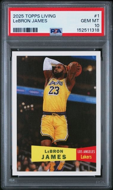 2025 Topps Living LeBron James #1