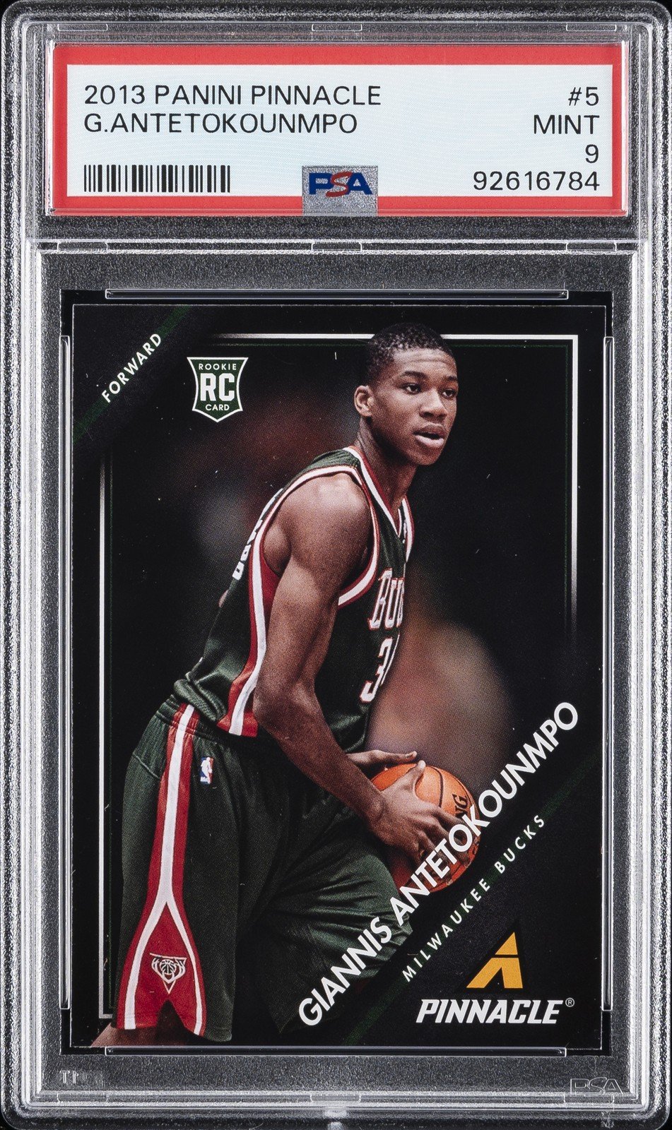 2013 Panini Pinnacle Giannis Antetokounmpo #5