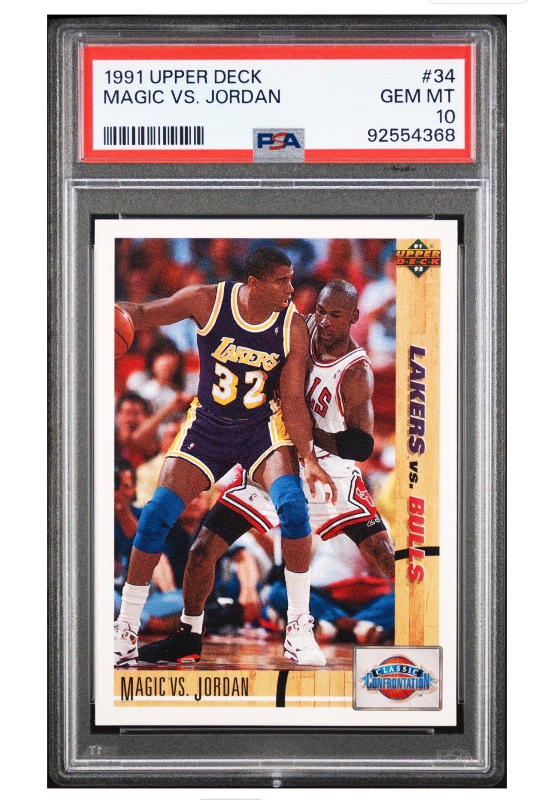 1991 Upper Deck Magic vs. Jordan #34