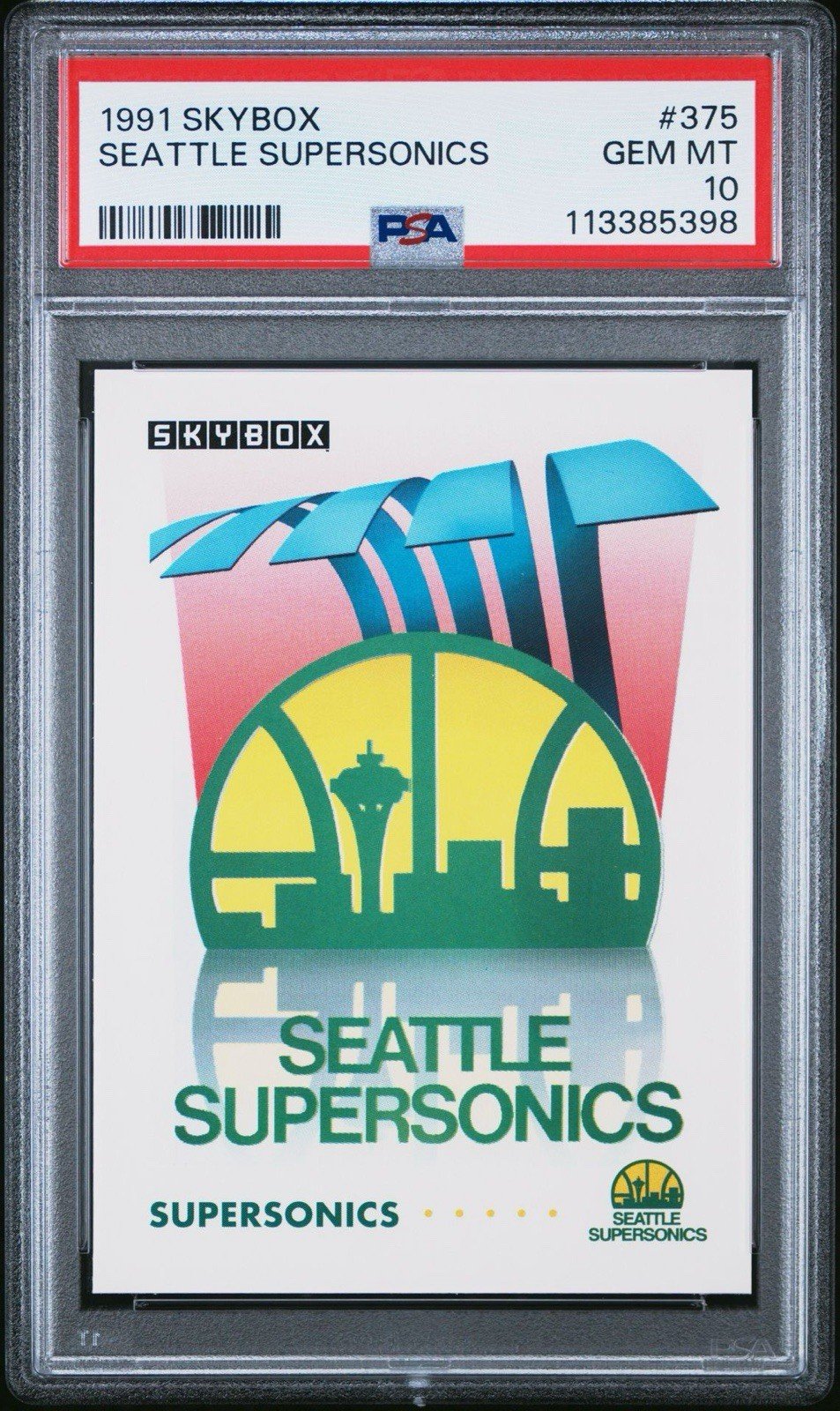 1991 Skybox Seattle SuperSonics #375